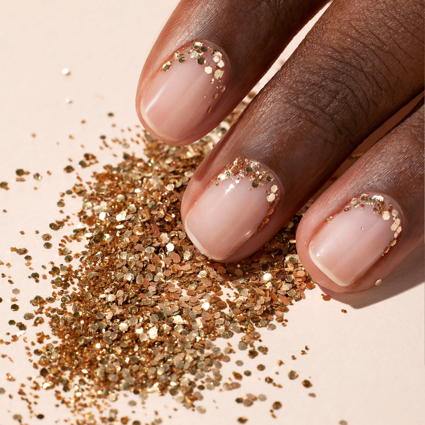 Glitter Trio - Rose Gold, Glazed, Mirror - Image 3